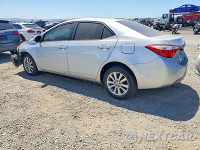 Drugie zdjęcie samochodu z przodu: 2015 TOYOTA COROLLA L VIN:5YFBURHE5FP360557 - miniatura