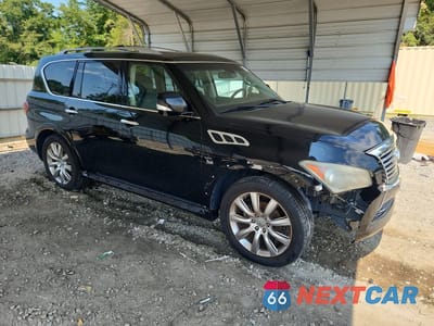Czwarte zdjęcie samochodu z boku: 2014 INFINITI QX80 BASE VIN:JN8AZ2NF1E9554383 - miniatura