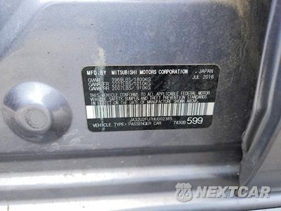Zdjęcie 12 z 12 samochodu: 2017 MITSUBISHI LANCER ES VIN:JA32U2FU7HU002365 - miniatura