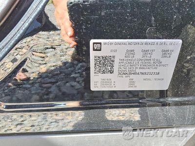 Zdjęcie 13 z 13 samochodu: 2022 CHEVROLET BLAZER 2LT VIN:3GNKBHR47NS232318 - miniatura