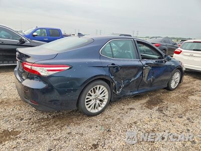 Trzecie zdjęcie samochodu z tyłu: 2019 TOYOTA CAMRY HYBRID XLE VIN:4T1B21HK4KU515847 - miniatura