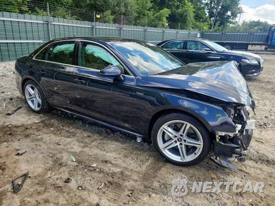 Czwarte zdjęcie samochodu z boku: 2018 AUDI A4 PREMIUM PLUS VIN:WAUENAF4XJN017557 - miniatura