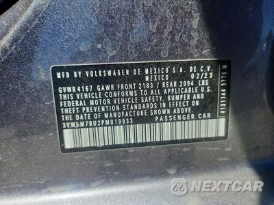 Zdjęcie 12 z 12 samochodu: 2023 VOLKSWAGEN JETTA S VIN:3VW5M7BU2PM019933 - miniatura