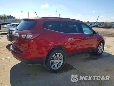 Trzecie zdjęcie samochodu z tyłu: 2013 CHEVROLET TRAVERSE LT VIN:1GNKRGKD6DJ136566 - miniatura