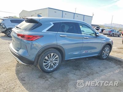 Trzecie zdjęcie samochodu z tyłu: 2023 INFINITI QX50 LUXE VIN:3PCAJ5BA1PF102827 - miniatura