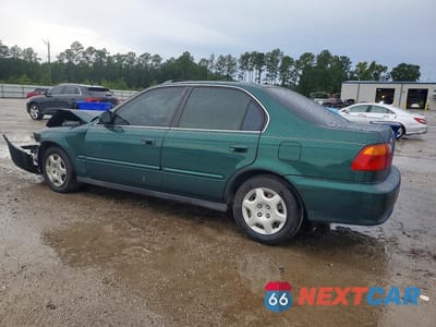 Drugie zdjęcie samochodu z przodu: 1999 HONDA CIVIC EX VIN:1HGEJ8640XL017600 - miniatura