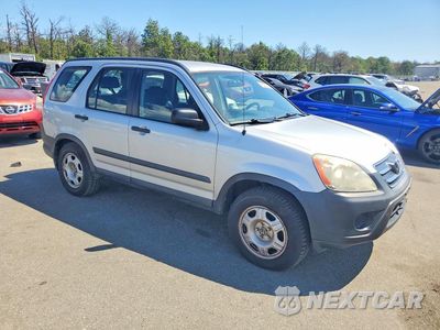Czwarte zdjęcie samochodu z boku: 2005 HONDA CR-V LX VIN:SHSRD78555U339360 - miniatura