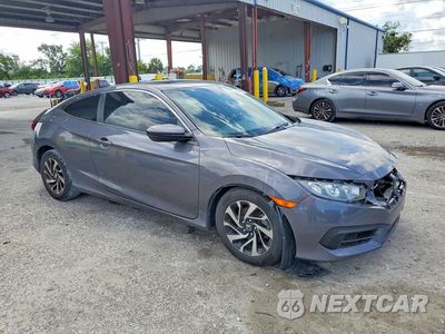 Czwarte zdjęcie samochodu z boku: 2018 HONDA CIVIC LX VIN:2HGFC4B01JH309609 - miniatura