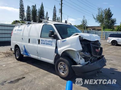 Czwarte zdjęcie samochodu z boku: 2023 GMC SAVANA G2500 VIN:1GTW7AFP2P1163060 - miniatura