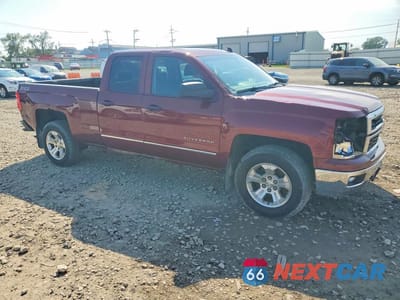 Czwarte zdjęcie samochodu z boku: 2014 CHEVROLET SILVERADO K1500 LT VIN:1GCVKREC0EZ317870 - miniatura