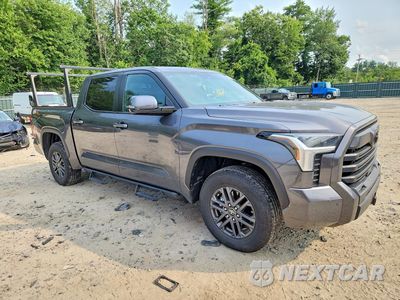 Czwarte zdjęcie samochodu z boku: 2025 TOYOTA TUNDRA SR5 VIN:5TFLA5DB2SX240311 - miniatura