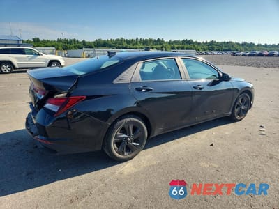 Trzecie zdjęcie samochodu z tyłu: 2023 HYUNDAI ELANTRA SEL VIN:KMHLM4AG9PU549974 - miniatura