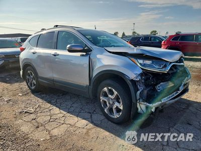 Czwarte zdjęcie samochodu z boku: 2017 HONDA CR-V EX VIN:5J6RW2H59HL054404 - miniatura