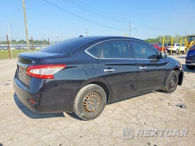 Trzecie zdjęcie samochodu z tyłu: 2015 NISSAN SENTRA SV VIN:3N1AB7AP4FL673844 - miniatura