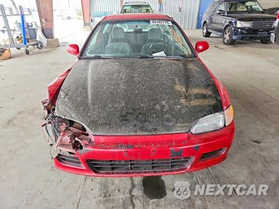 Piąte zdjęcie samochodu w środku: 1992 HONDA CIVIC VX VIN:2HGEH236XNH548487 - miniatura