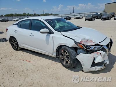 Czwarte zdjęcie samochodu z boku: 2022 NISSAN SENTRA SV VIN:3N1AB8CV5NY220142 - miniatura