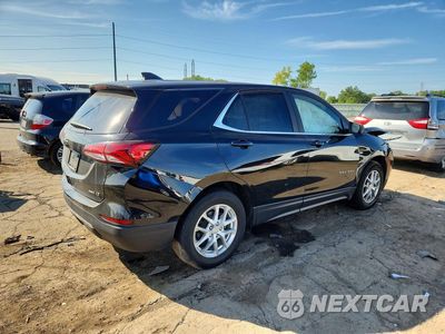 Trzecie zdjęcie samochodu z tyłu: 2024 CHEVROLET EQUINOX LT VIN:3GNAXUEG2RL116756 - miniatura
