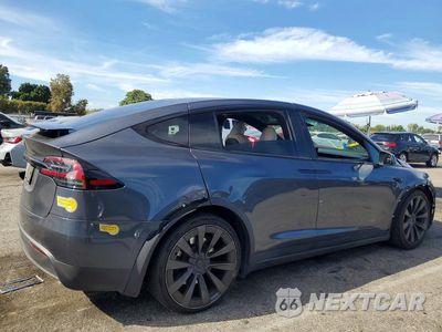 Trzecie zdjęcie samochodu z tyłu: 2022 TESLA MODEL X VIN:7SAXCAE59NF343899 - miniatura