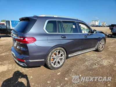 Trzecie zdjęcie samochodu z tyłu: 2019 BMW X7 XDRIVE40I VIN:5UXCW2C55KL089580 - miniatura