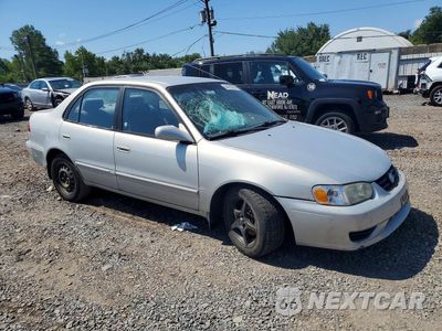 Czwarte zdjęcie samochodu z boku: 2001 TOYOTA COROLLA LE VIN:2T1BR12E61C391546 - miniatura