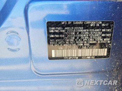 Zdjęcie 14 z 14 samochodu: 2018 SUBARU FORESTER 2.5I PREMIUM VIN:JF2SJAGC7JH475838 - miniatura