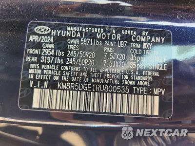 Zdjęcie 14 z 14 samochodu: 2024 HYUNDAI PALISADE LIMITED VIN:KM8R5DGE1RU800535 - miniatura