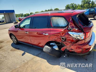 Drugie zdjęcie samochodu z przodu: 2017 NISSAN PATHFINDER SL VIN:5N1DR2MM0HC633779 - miniatura