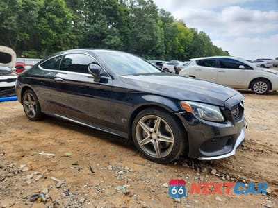 Czwarte zdjęcie samochodu z boku: 2017 MERCEDES-BENZ C 300 4MATIC VIN:WDDWJ4KB3HF428060 - miniatura