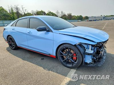 Czwarte zdjęcie samochodu z boku: 2025 HYUNDAI ELANTRA N BASE VIN:KMHLW4DK0SU035224 - miniatura