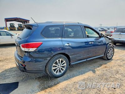 Trzecie zdjęcie samochodu z tyłu: 2016 NISSAN PATHFINDER SV VIN:5N1AR2MM1GC600615 - miniatura