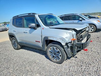 Czwarte zdjęcie samochodu z boku: 2017 JEEP RENEGADE TRAILHAWK VIN:ZACCJBCB2HPF92316 - miniatura