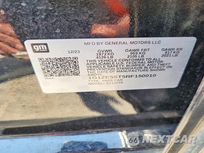 Zdjęcie 12 z 12 samochodu: 2024 CHEVROLET MALIBU PREMIER VIN:1G1ZE5ST5RF150010 - miniatura