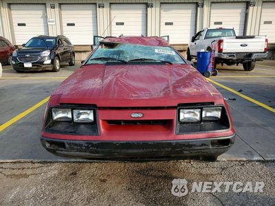 Piąte zdjęcie samochodu w środku: 1985 FORD MUSTANG LX VIN:1FABP28A4FF224574 - miniatura