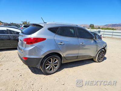 Trzecie zdjęcie samochodu z tyłu: 2014 HYUNDAI TUCSON SE VIN:KM8JU3AG7EU905286 - miniatura