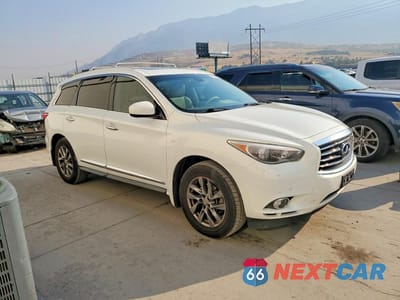 Czwarte zdjęcie samochodu z boku: 2014 INFINITI QX60 BASE VIN:5N1AL0MM3EC533258 - miniatura