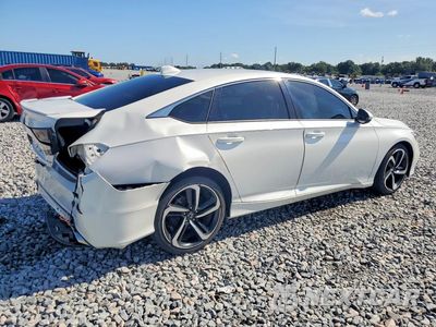 Trzecie zdjęcie samochodu z tyłu: 2018 HONDA ACCORD SPORT VIN:1HGCV1F31JA197411 - miniatura