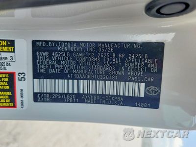 Zdjęcie 12 z 12 samochodu: 2026 TOYOTA CAMRY XSE VIN:4T1DAACK9TU320184 - miniatura