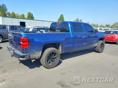 Trzecie zdjęcie samochodu z tyłu: 2017 CHEVROLET SILVERADO K1500 LT VIN:3GCUKREC8HG200036 - miniatura