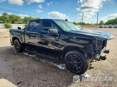 Czwarte zdjęcie samochodu z boku: 2023 CHEVROLET SILVERADO C1500 CUSTOM VIN:1GCPABEK7PZ142577 - miniatura