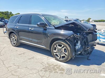 Czwarte zdjęcie samochodu z boku: 2025 HYUNDAI PALISADE SEL PREMIUM VIN:KM8R44GE7SU849358 - miniatura