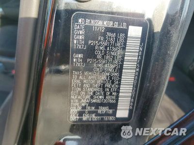 Zdjęcie 14 z 14 samochodu: 2013 NISSAN JUKE S VIN:JN8AF5MR8DT207866 - miniatura