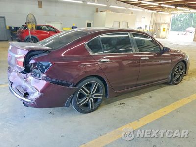 Trzecie zdjęcie samochodu z tyłu: 2016 HONDA ACCORD SPORT VIN:1HGCR2F56GA052949 - miniatura