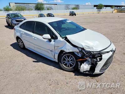 Czwarte zdjęcie samochodu z boku: 2020 TOYOTA COROLLA LE VIN:JTDEBRBE7LJ015008 - miniatura