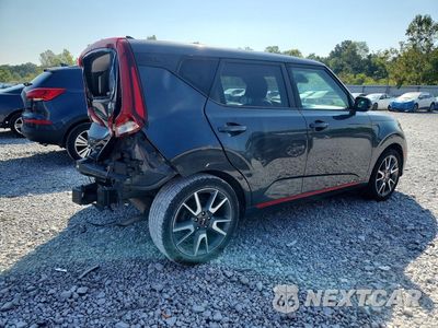 Trzecie zdjęcie samochodu z tyłu: 2021 KIA SOUL GT LINE VIN:KNDJ63AU7M7750093 - miniatura