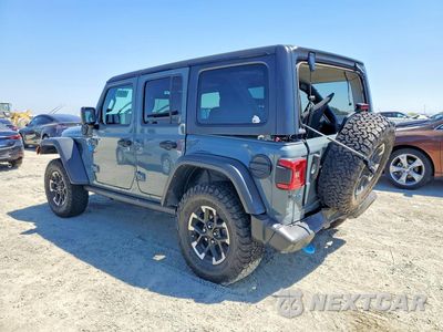 Drugie zdjęcie samochodu z przodu: 2024 JEEP WRANGLER RUBICON 4XE VIN:1C4RJXR64RW158162 - miniatura