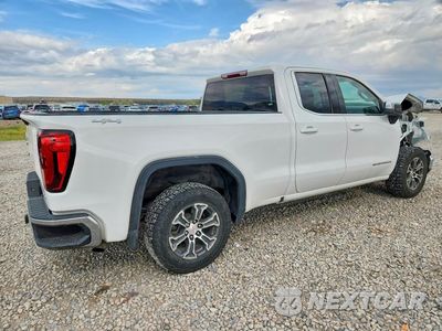 Trzecie zdjęcie samochodu z tyłu: 2023 GMC SIERRA K1500 SLE VIN:1GTRUBEK0PZ235537 - miniatura