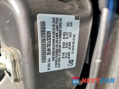Zdjęcie 13 z 13 samochodu: 2008 PONTIAC G8 GT VIN:6G2EC57Y28L149193 - miniatura