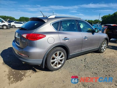 Trzecie zdjęcie samochodu z tyłu: 2010 INFINITI EX35 BASE VIN:JN1AJ0HR2AM757354 - miniatura