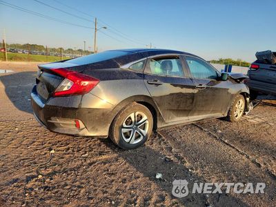 Trzecie zdjęcie samochodu z tyłu: 2017 HONDA CIVIC LX VIN:19XFC2F58HE007877 - miniatura