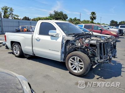 Czwarte zdjęcie samochodu z boku: 2017 CHEVROLET SILVERADO C1500 VIN:1GCNCNEH5HZ140674 - miniatura